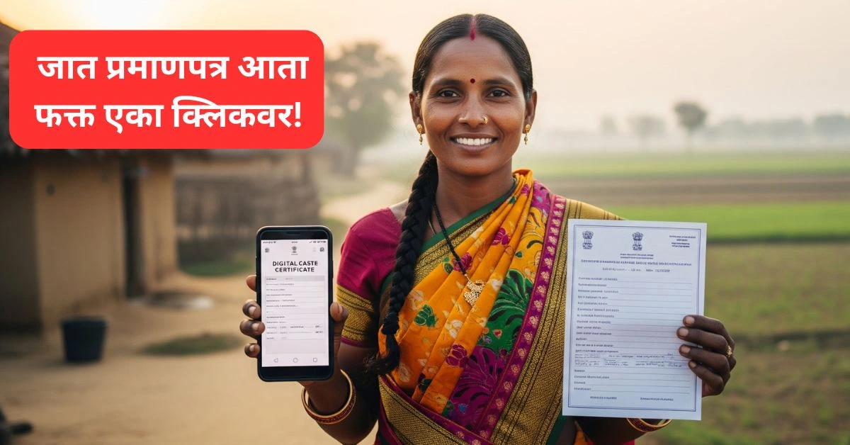 जात प्रमाणपत्र आता फक्त एका क्लिकवर! धावपळीला रामराम