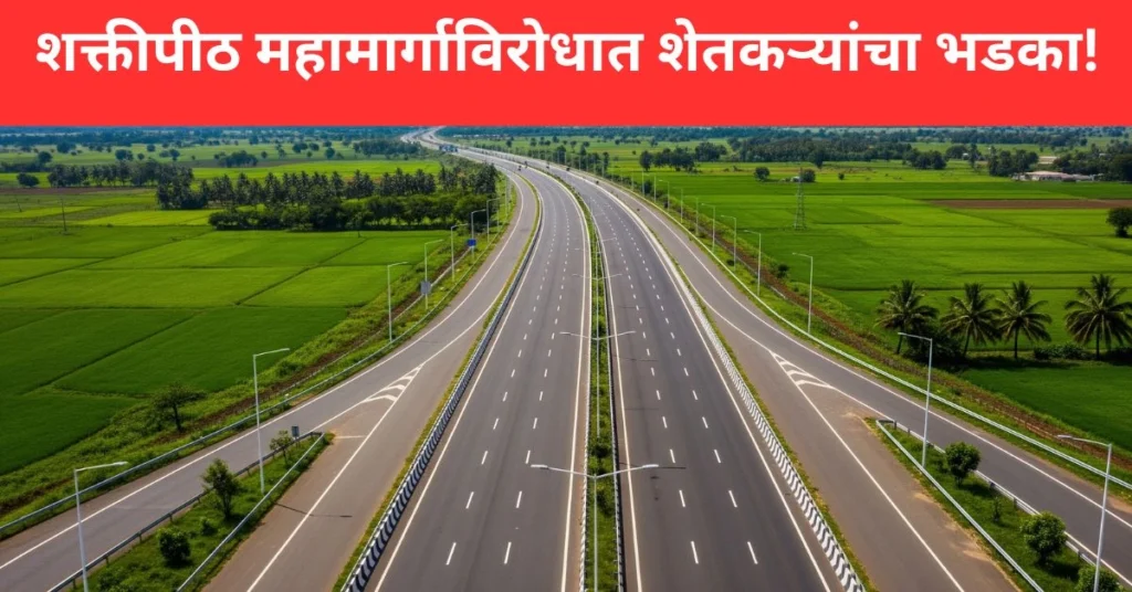 शक्तीपीठ महामार्गाविरोधात शेतकऱ्यांचा भडका!