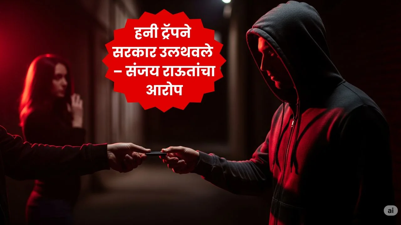 हनी ट्रॅपने सरकार उलथवले – संजय राऊतांचा आरोप