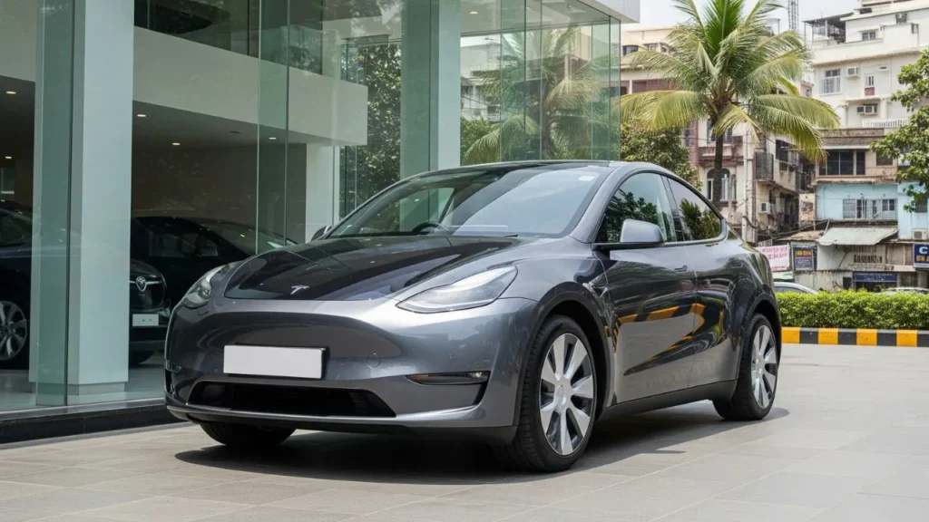 Tesla Model Y भारतात दाखल; किंमत ₹59.9 लाखांपासून सुरू