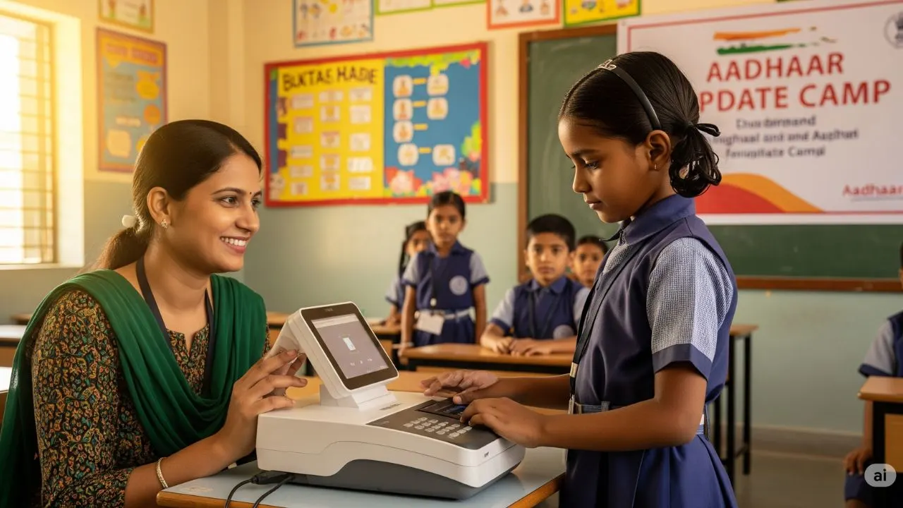UIDAI आधार अपडेट योजना: आता शाळेतच मोफत सेवा!