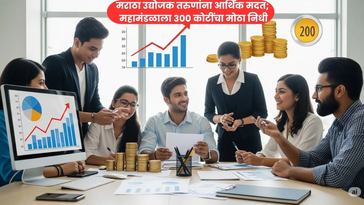 मराठा उद्योजक तरुणांना आर्थिक मदत; महामंडळाला 300 कोटींचा मोठा निधी